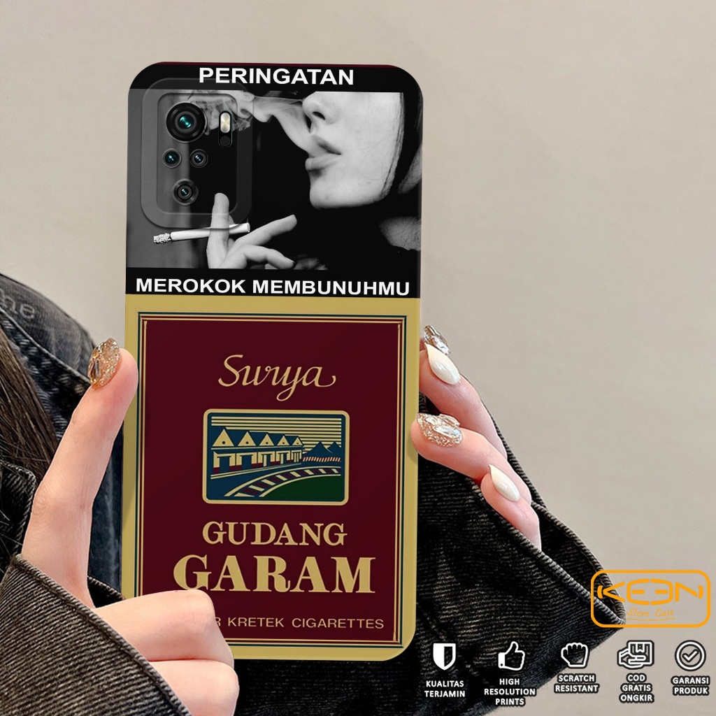 Case Xiaomi Redmi Note 10/Note 10S - Casing Hp Xiaomi Redmi Note 10/Note 10S Motif Rokkk - Softcase 