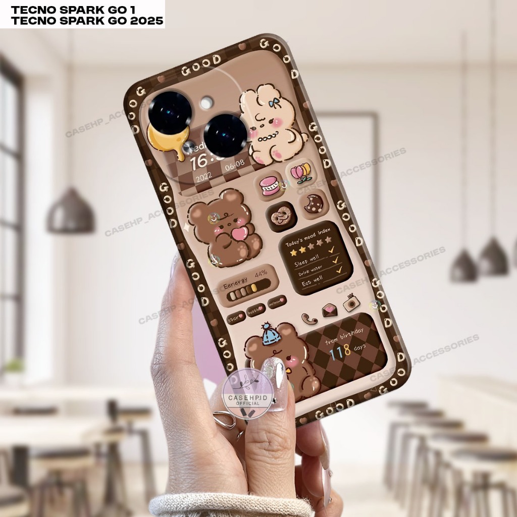 Phone case for TECNO SPARK GO 1 - SPARK GO 2025 Terbaru Silikon Procamera Casing Casehp Lentur CH_18