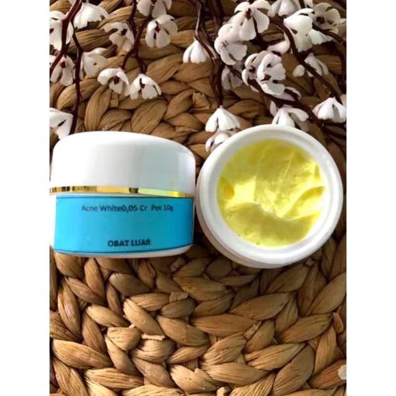 AMPUH Acne White 0,05 Cr  0,1 Cr/ Krim malam acne white Cr