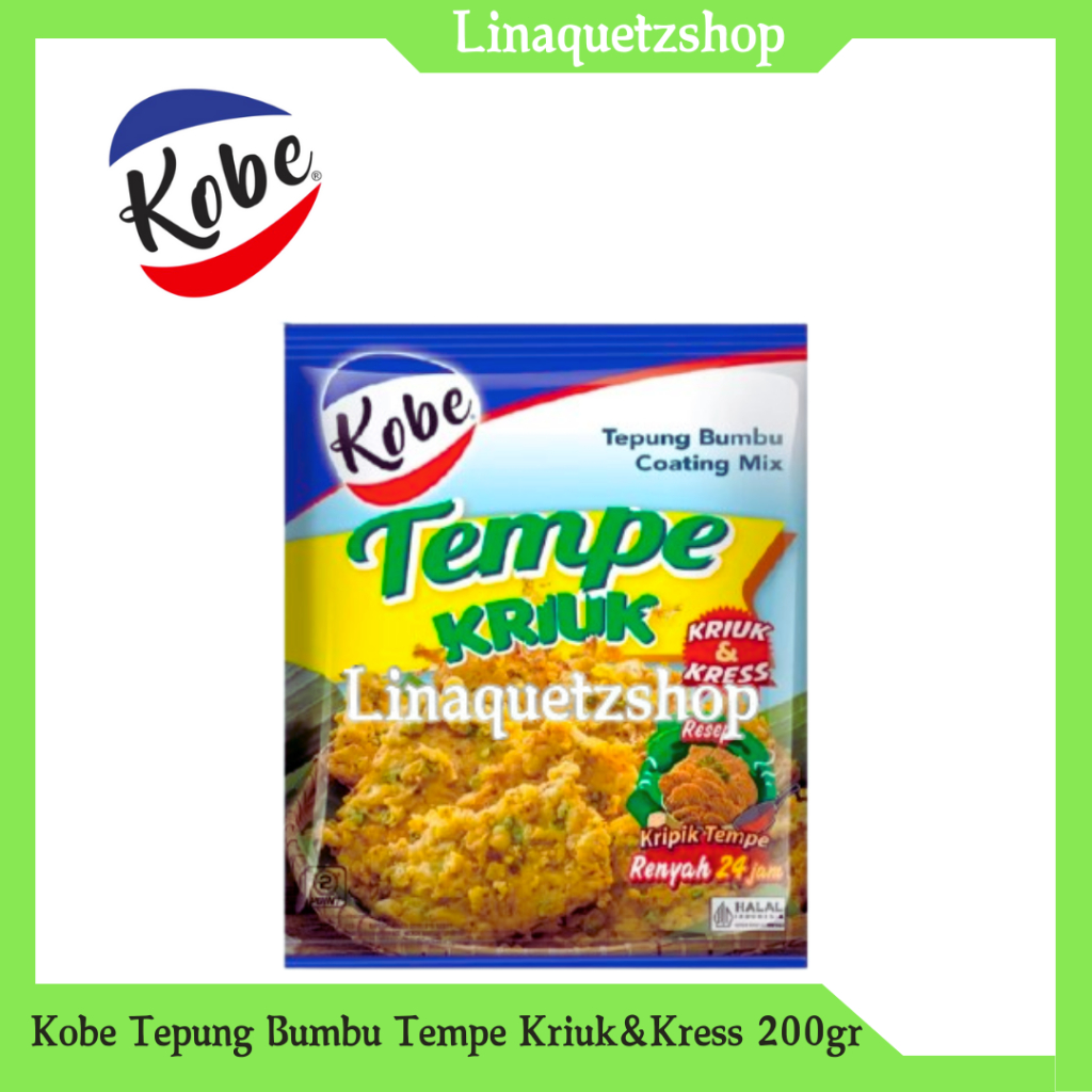 

KOBE Tepung Bumbu Tempe Kriuk&Kress 200gr