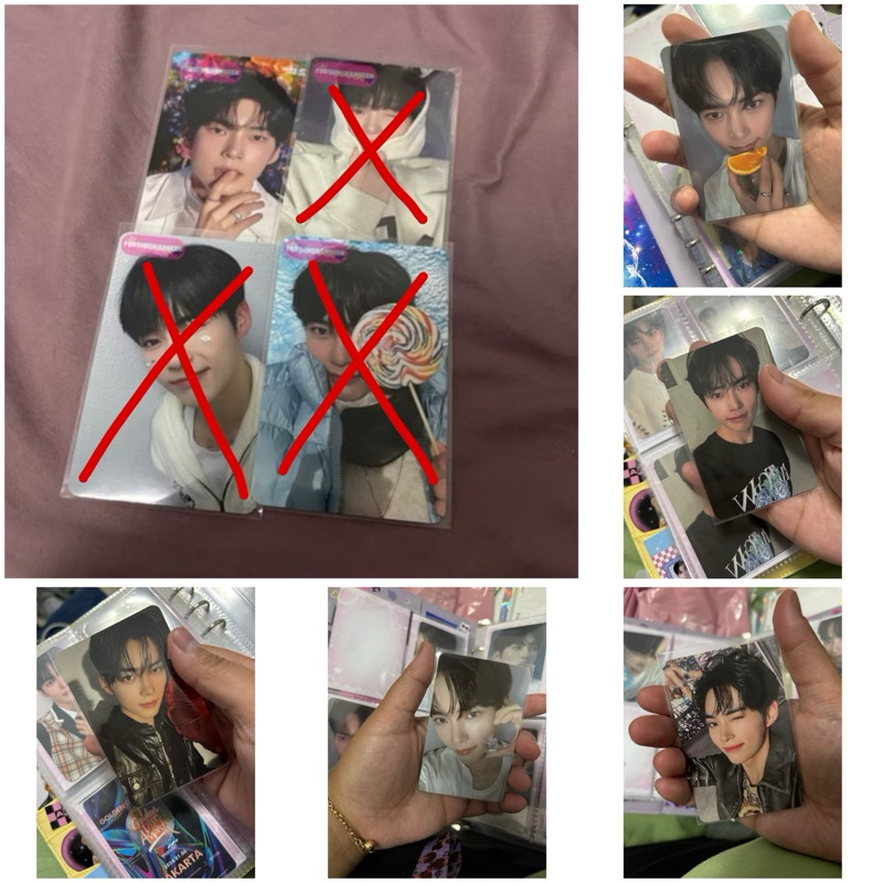 [PILIH JNE] ZB1 SUNG HANBIN PC PHOTOCARD KTOWN4U HOODIE COUNTING STARS TOWER RECORDS TOREC MELTING P