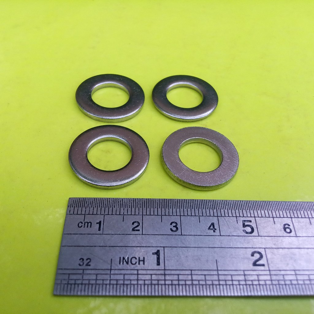 RING PLAT M12 STAINLESS STEEL / RING BAUT KUNCI 19 / RING PLAT STAINLESS M12 / RING PLAT SS M12 SS30