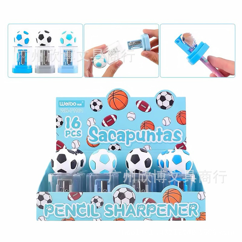 

RAUTAN MINIATUR SOCCER BALL SERUTAN PENSIL LABUBU OROTAN 3D MINIATUR LABUBU TERMURAH SEPAK BOLA alat tulis hampers pensil
