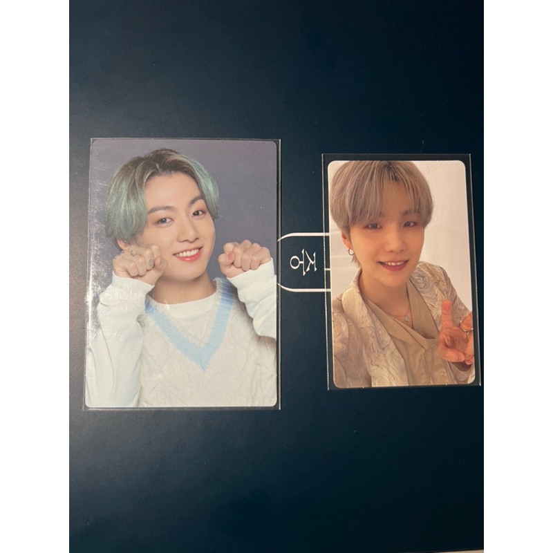 PHOTOCARD JUNGKOOK SOWOOZOO SUGA PROOF
