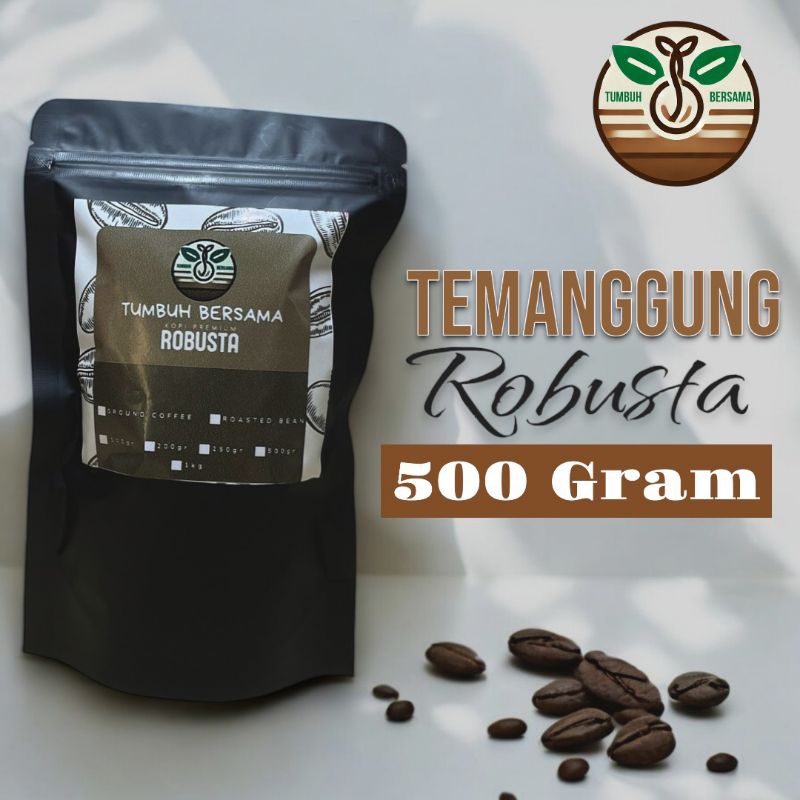 

Kopi Robusta Temanggung Coffee Roast Beans 500gr