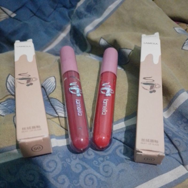 lameila silky lip glaze