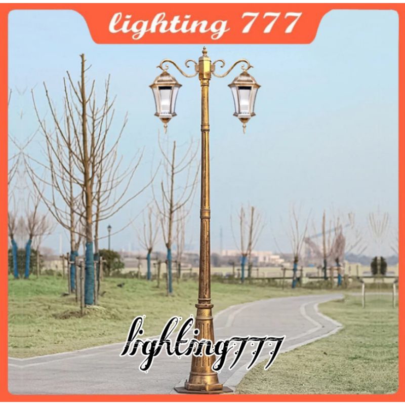 Lampu Taman klasik lampu tiang,dekorasi