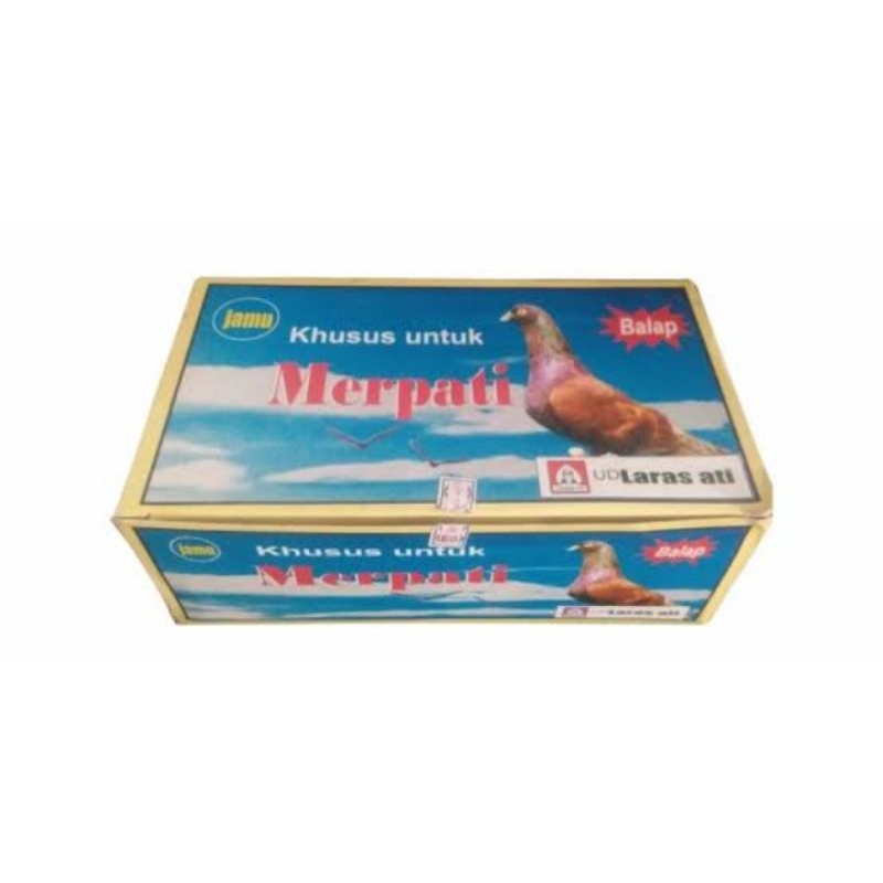 Larasati Merpati jamu merpati pos balap kolong komplit setengah dus
