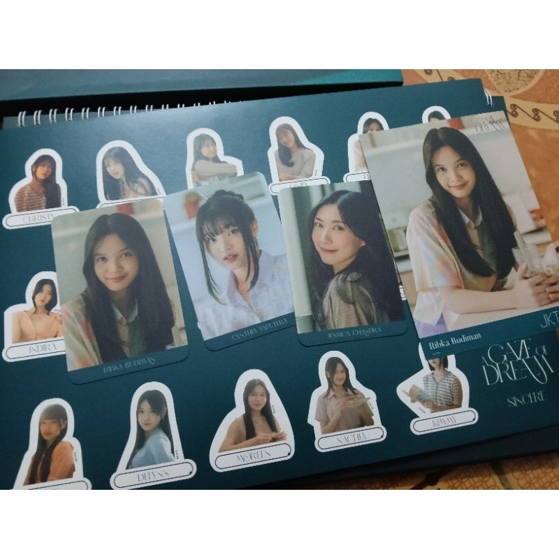 Photocard Ribka kalender 2025