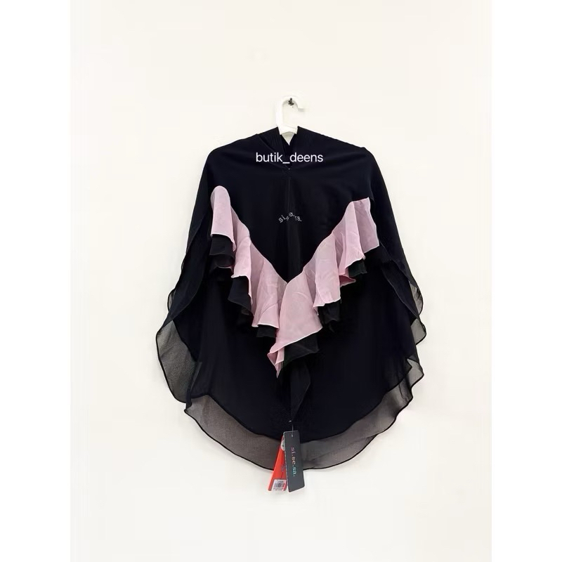 Khimar Sisesa Black short rania