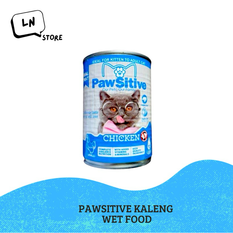 Makanan Kucing Basah Pawsitive Kaleng Wet Food