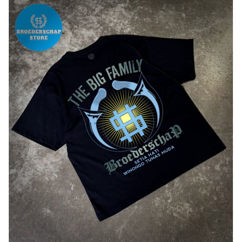 KAOS PSHW TM -BROEDERSCHAP-walet ireng