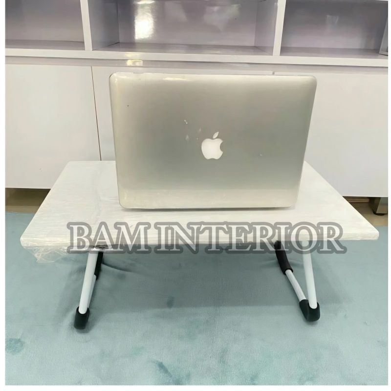 PROMO MEJA KAKI LIPAT JUMBO Meja laptop lipat 80*40 / 60*40 kerja tulis belajar pc komputer anak les
