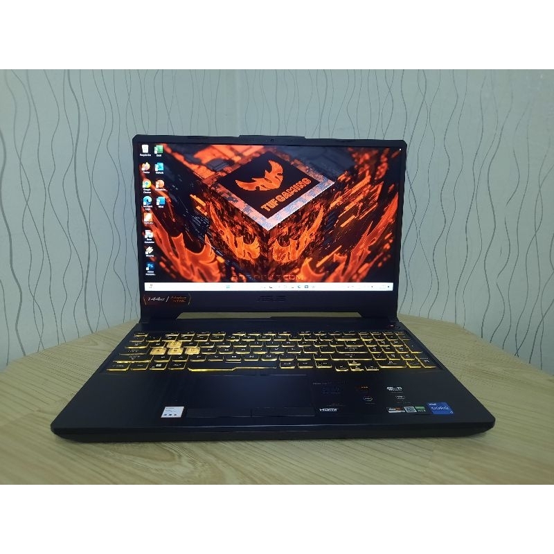 ASUS TUF GAMING F15 FX506HC I7-11800H RAM 16G/SSD 512GB RTX 3050 4GB