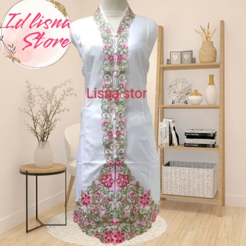 Atasan Kebaya Encim Dewasa Bordir Warna Model Tunik