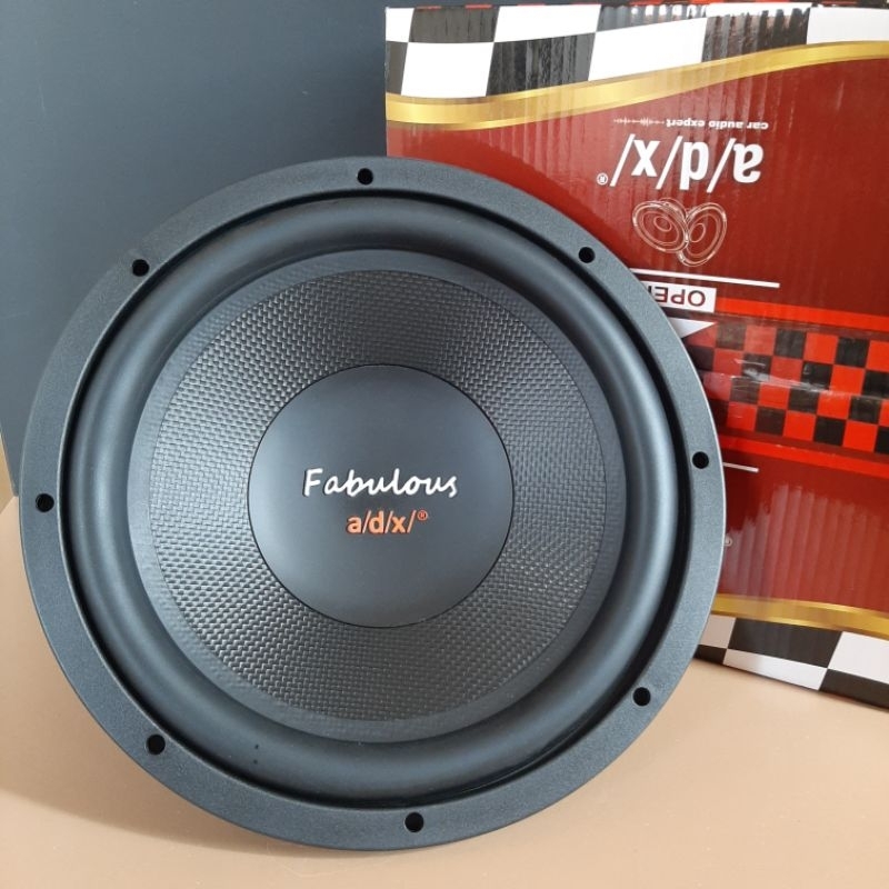 SUBWOOFER MOBIL 12" inchi ADX / AVX SUBWOOVER 12 in Harga Murah DOUBLE COIL