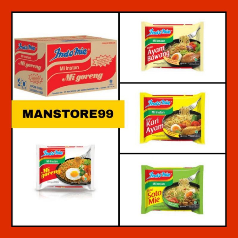 

Indomie Mix 1 dus Isi 40 Pcs Al varian