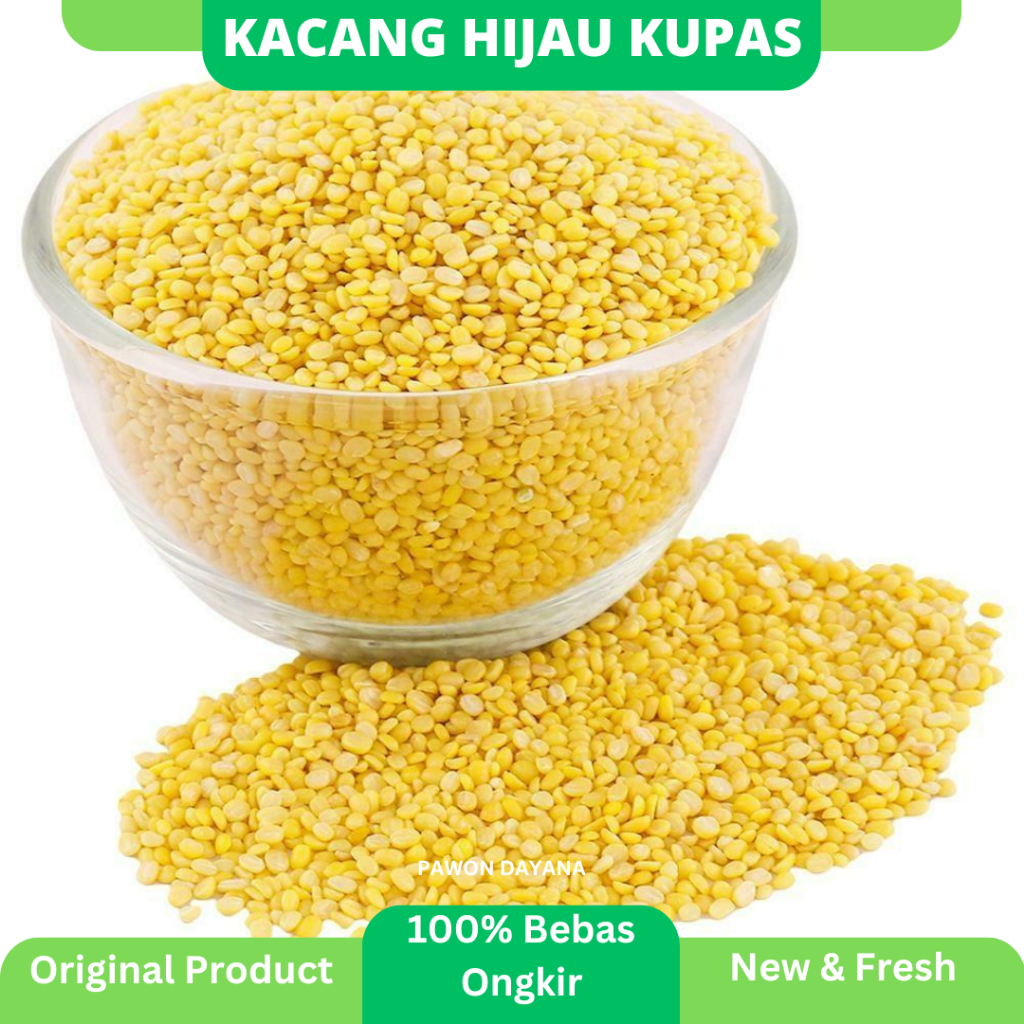 

Kacang Ijo Kupas / Kacang Hijau Kupas / Kacang Onde Onde