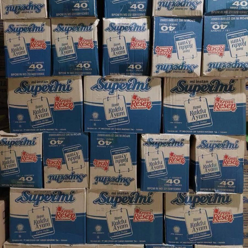 

Supermi Rasa Kaldu Ayam 1 karton isi 40pcs