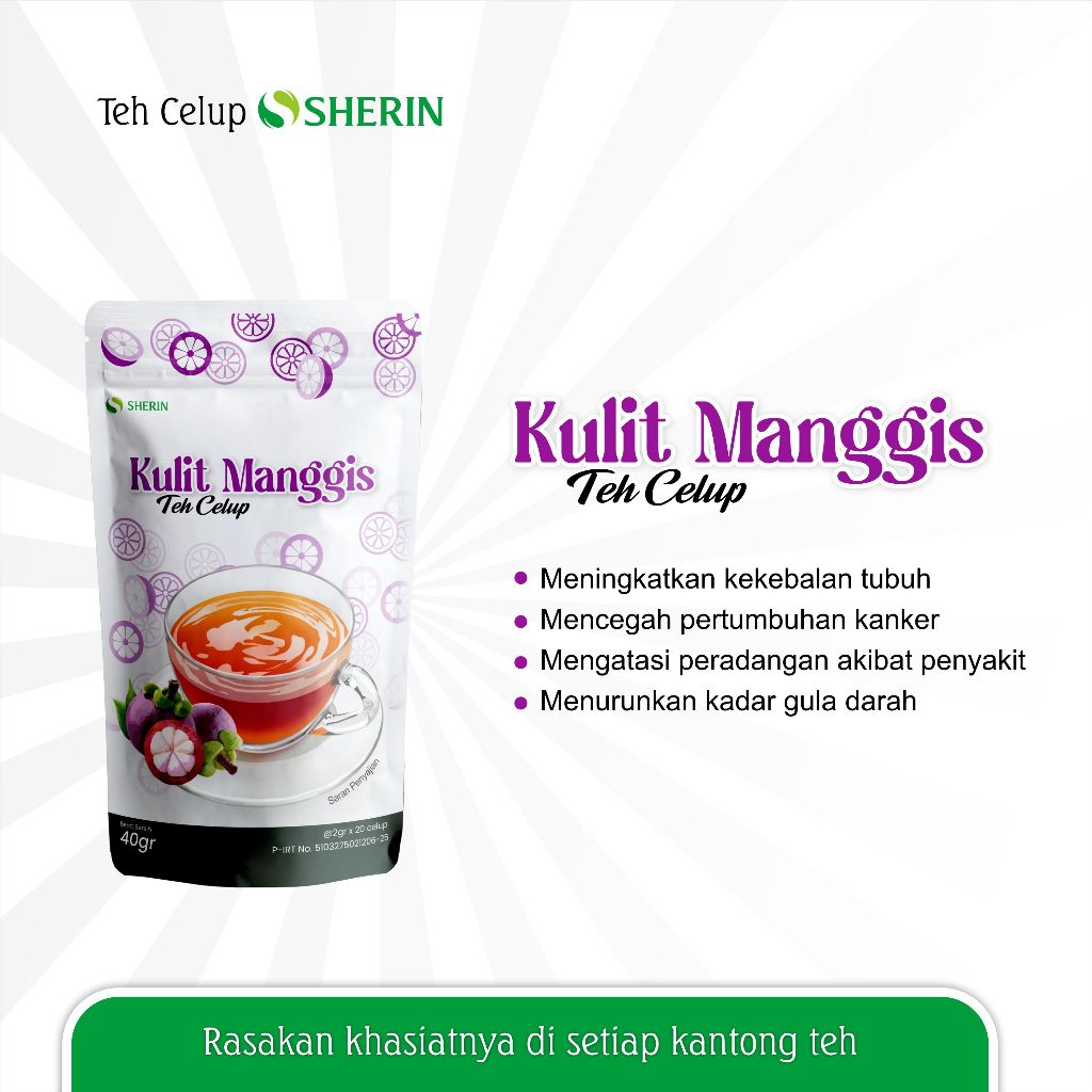 

Teh Kulit Manggis - Teh Premium Teh Kesehatan Teh Celup