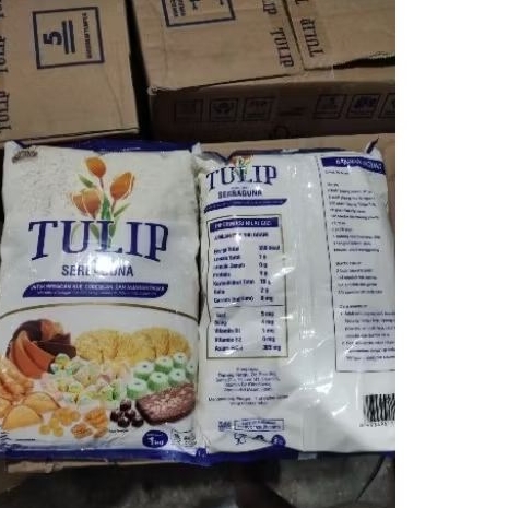 

Tepung serbaguna Tulip 1 Kg