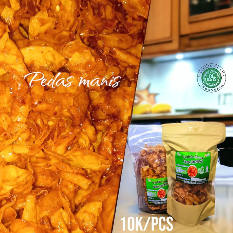 

keripik ubi pedas manis