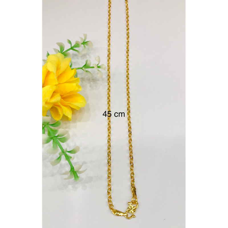 Kalung Lapis Emas 24k kalung lapis Kistal Kalung Wanita mewah