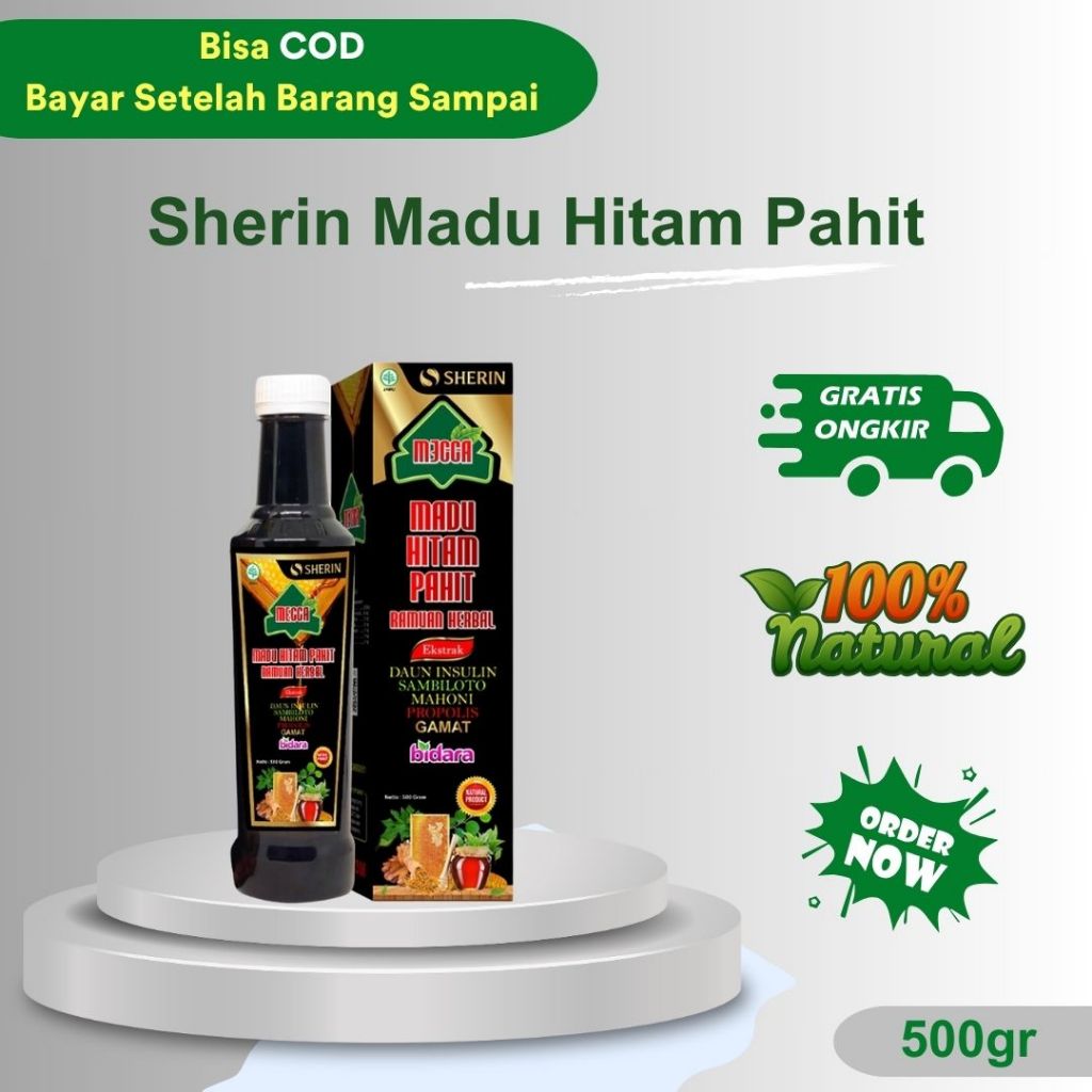

Madu Hitam Pahit Untuk Menurunkan Kadar Gula Darah 500gr