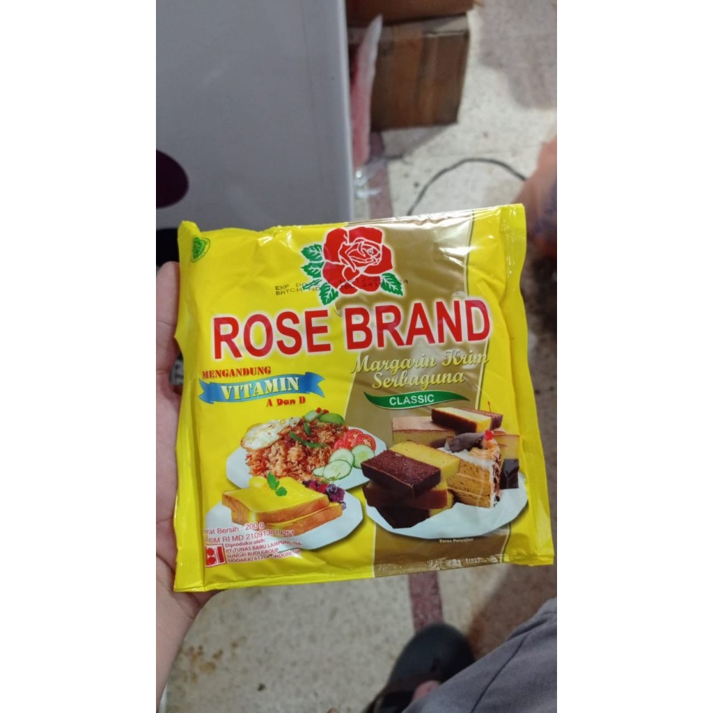 

Margarin Rose Brand / Rose Brand Margarine - 200 Gram