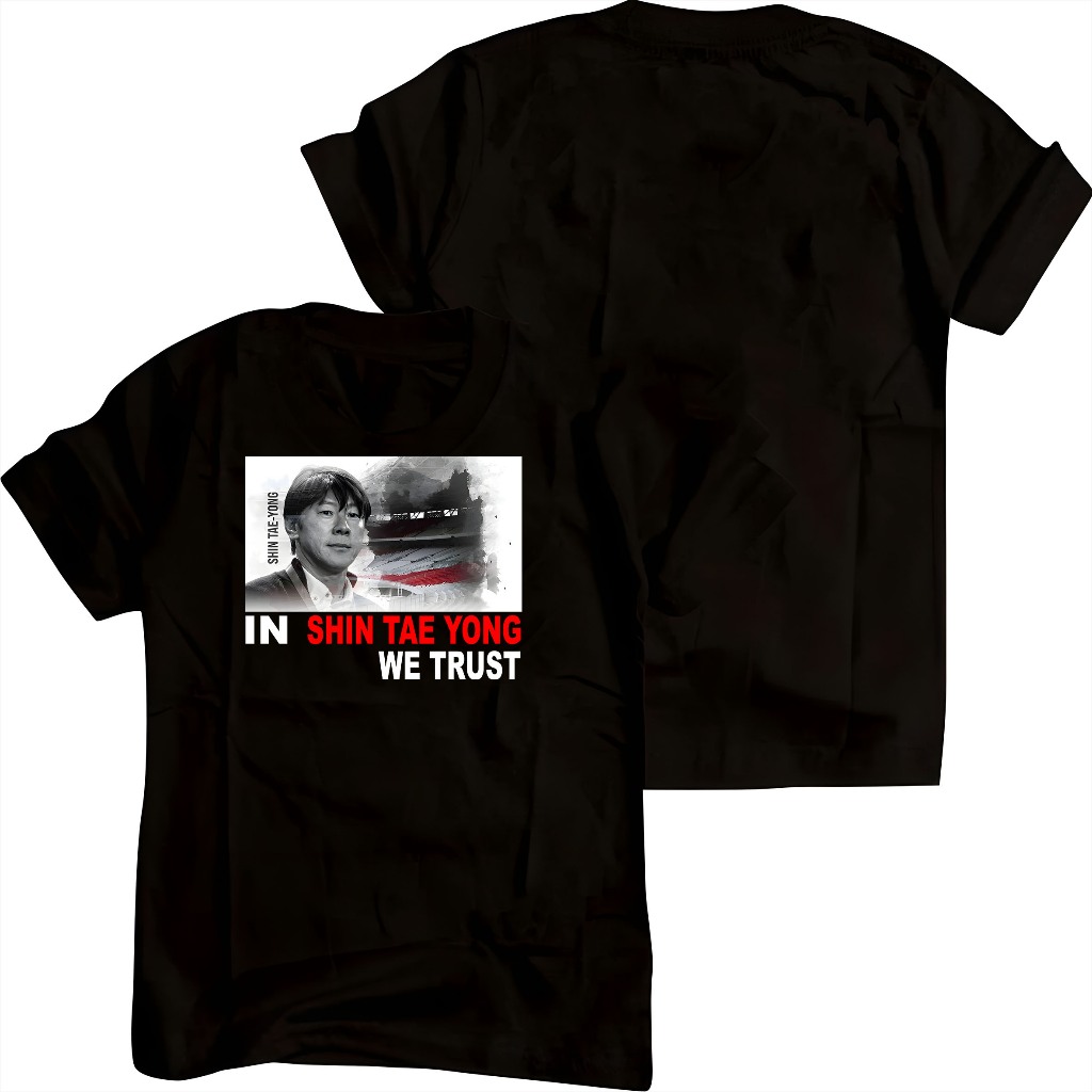 KAOS SHIN TAE YONG - Kaos Distro - PRIA DAN WANITA - COACH TIMNAS INDONESIA