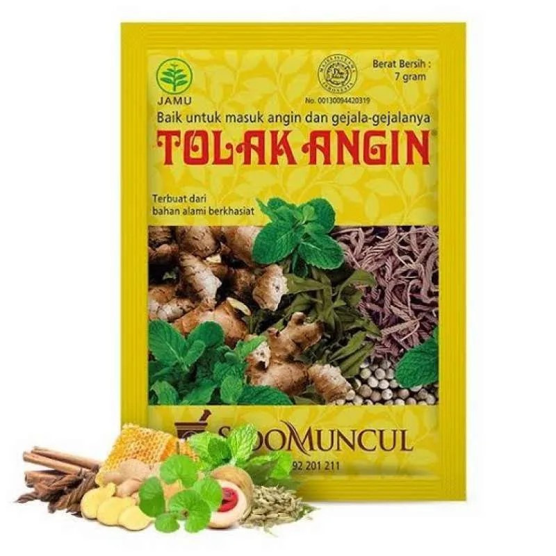 

TOLAK ANGIN JAMU SERBUK ISI 1 SACHET