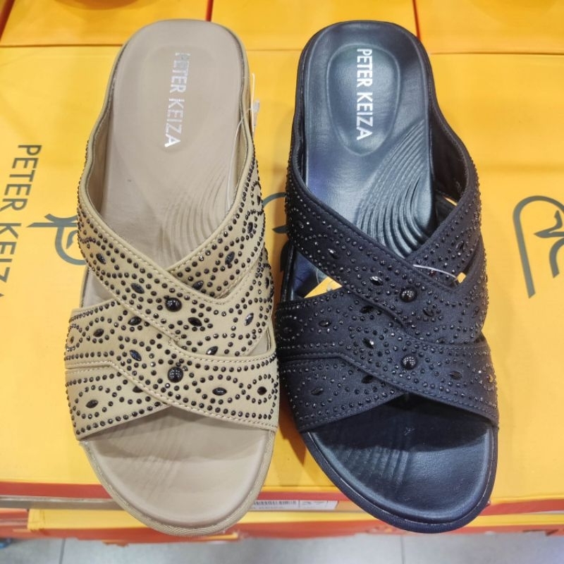 sandal wedges peter keiza sangat ringan dan empuk