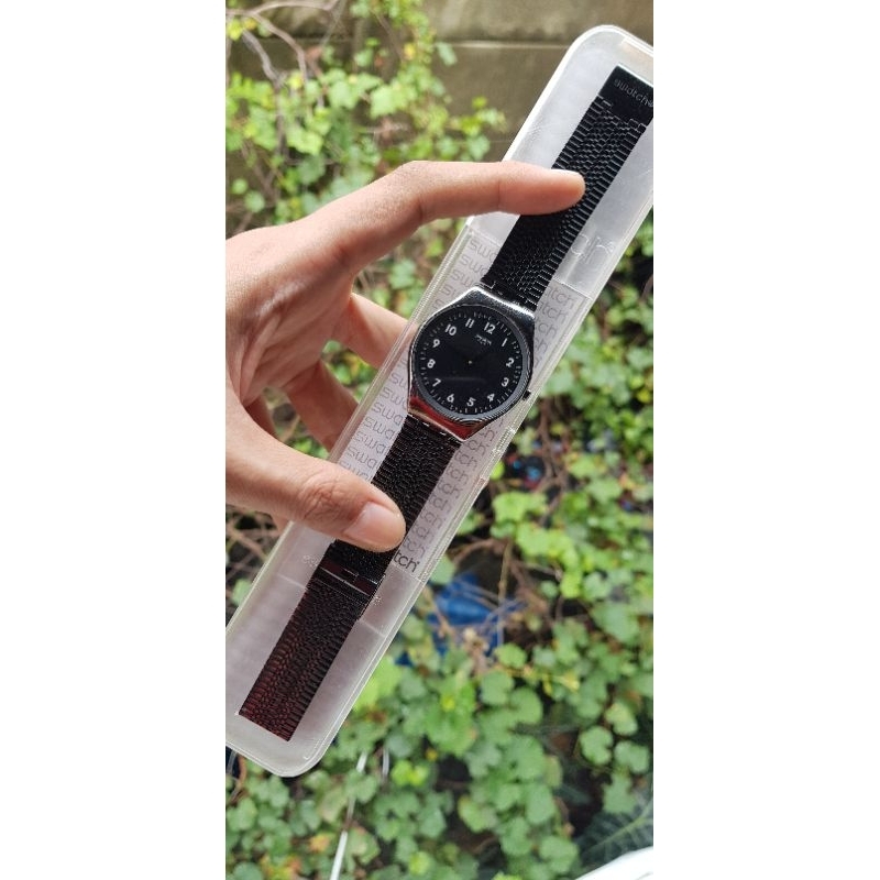 swatch skin irony black metal