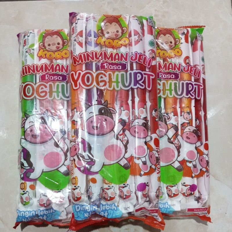 

Gokoro minuman jelly rasa yogurt 10pcs