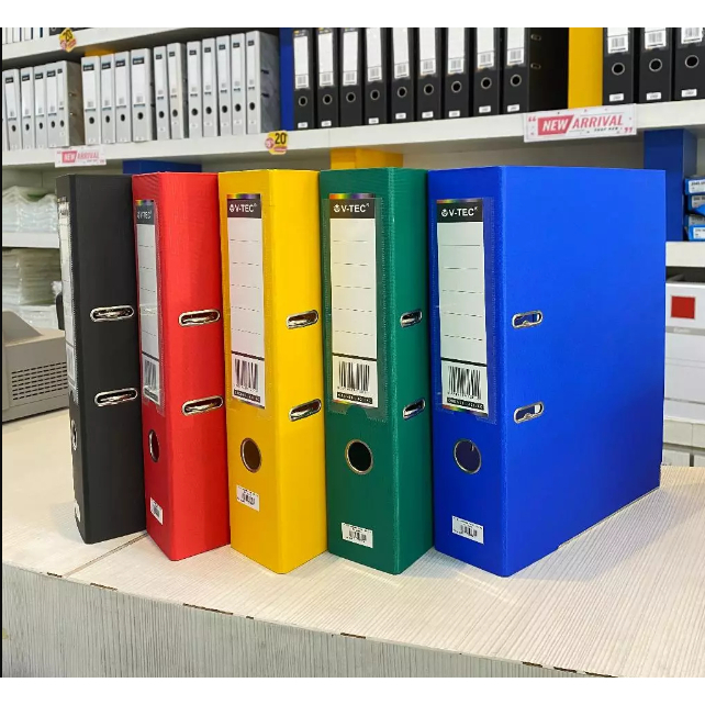 

V TEC ORDNER TYPE 401 FC FOLIO RING BINDER DOCUMENT MURAH TEBAL ESTETIC 7 CM CAPACITY