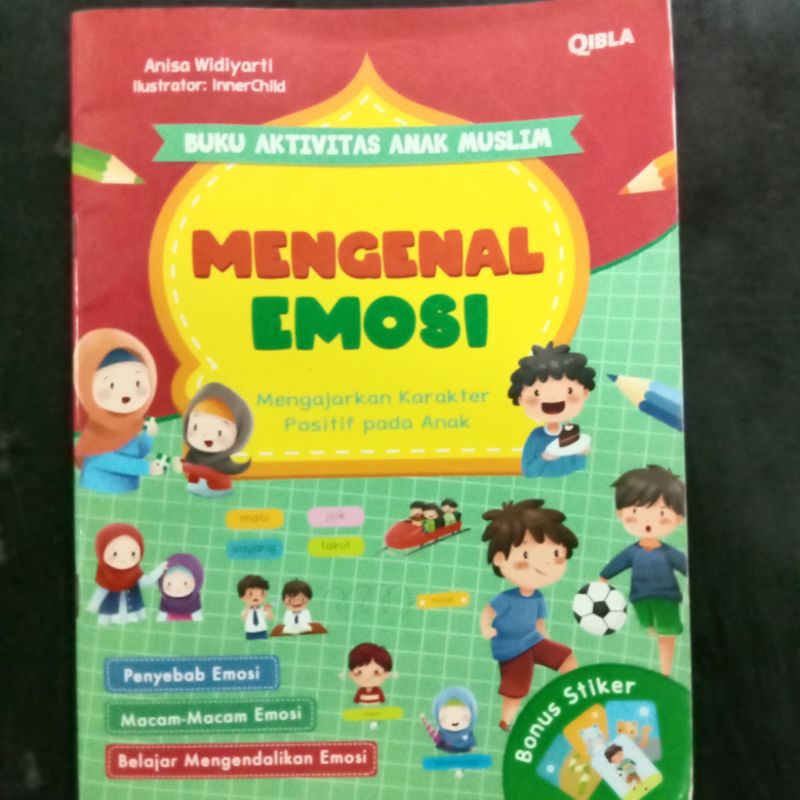 Buku Anak Muslim : Buku Aktivitas Anak Muslim Mengenal Emosi