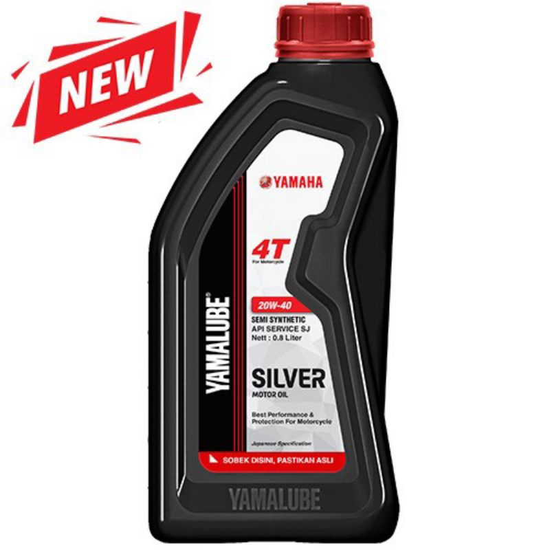 OLI YAMALUBE SILVER 0,8L 20W-40 OLI MOTOR BEBEK YAMAHA