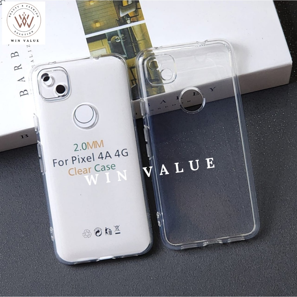 Google Pixel 4A 4G Google Pixel 5 4G Clear Case Bening 2.0mm Softcase clear case Google Pixel 4A 4G 