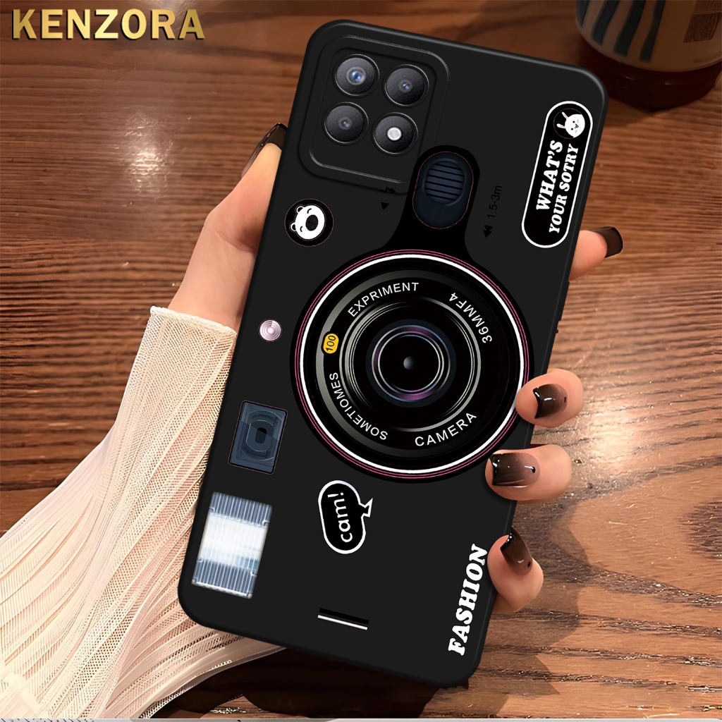 Case-REALME 8I-KENZORA-Casing Realme 8i-Fashion case-Skin handphone-Casing hp-kasing hp-Pelindung hp