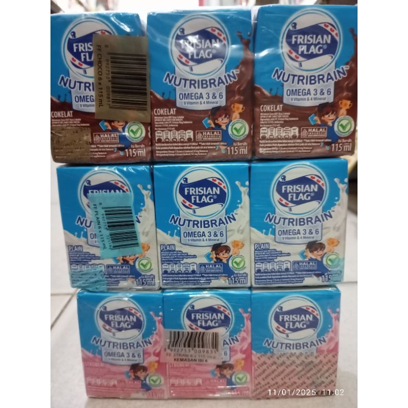 

susu bendera uht 6x115ml