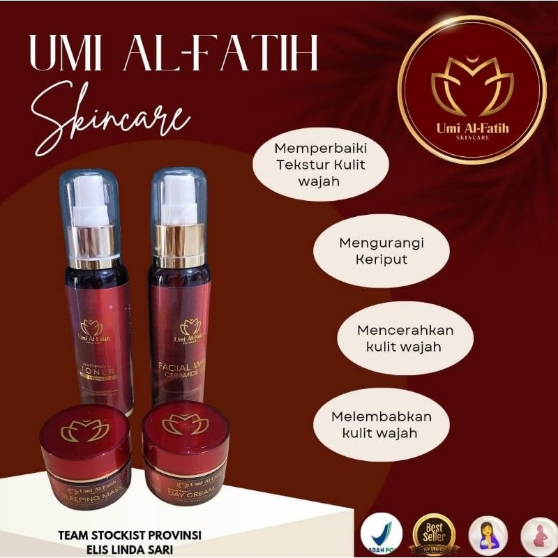 READY LANGSUNG KIRIM UAS/SKINCARE UAS UMI ALFATIH SKINCARE /UBC GOLD/SKINCARE UBC ORIGINAL 1000%/UAS
