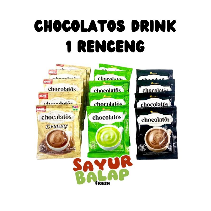 

Chocolatos Drink 1 Renceng Isi 10 Sachet Chocolatos Rasa Coklat Chocolatos Rasa Creamy Chocolatos Rasa Matcha