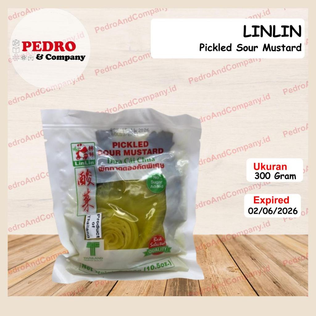 

LinLin - Pickled sour mustard / sawi acar (300 gr)