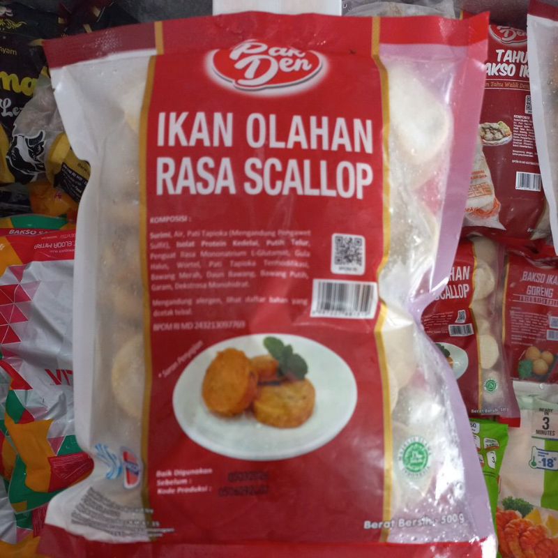 

Pak Den Ikan Olahan Rasa Scallop 500g