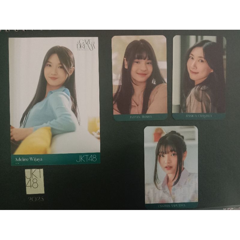 Photocard Trisha Kalender A Gaze Of Dream Jkt48