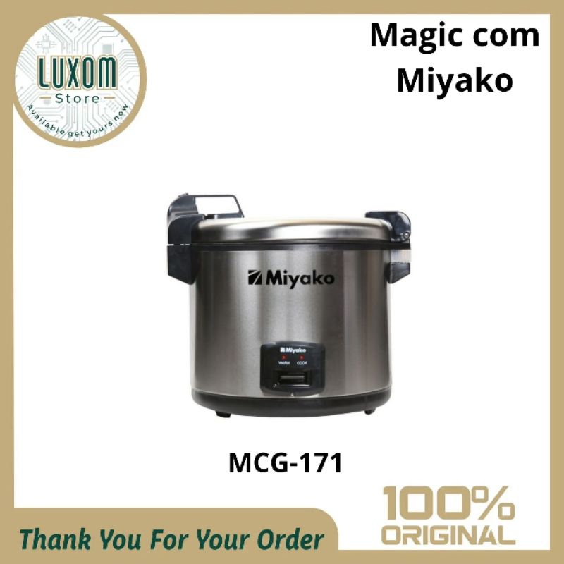 Mqgic Com Miyako MCG-171/Magic Com Miyako/Penanak nasi/Ukuran besar