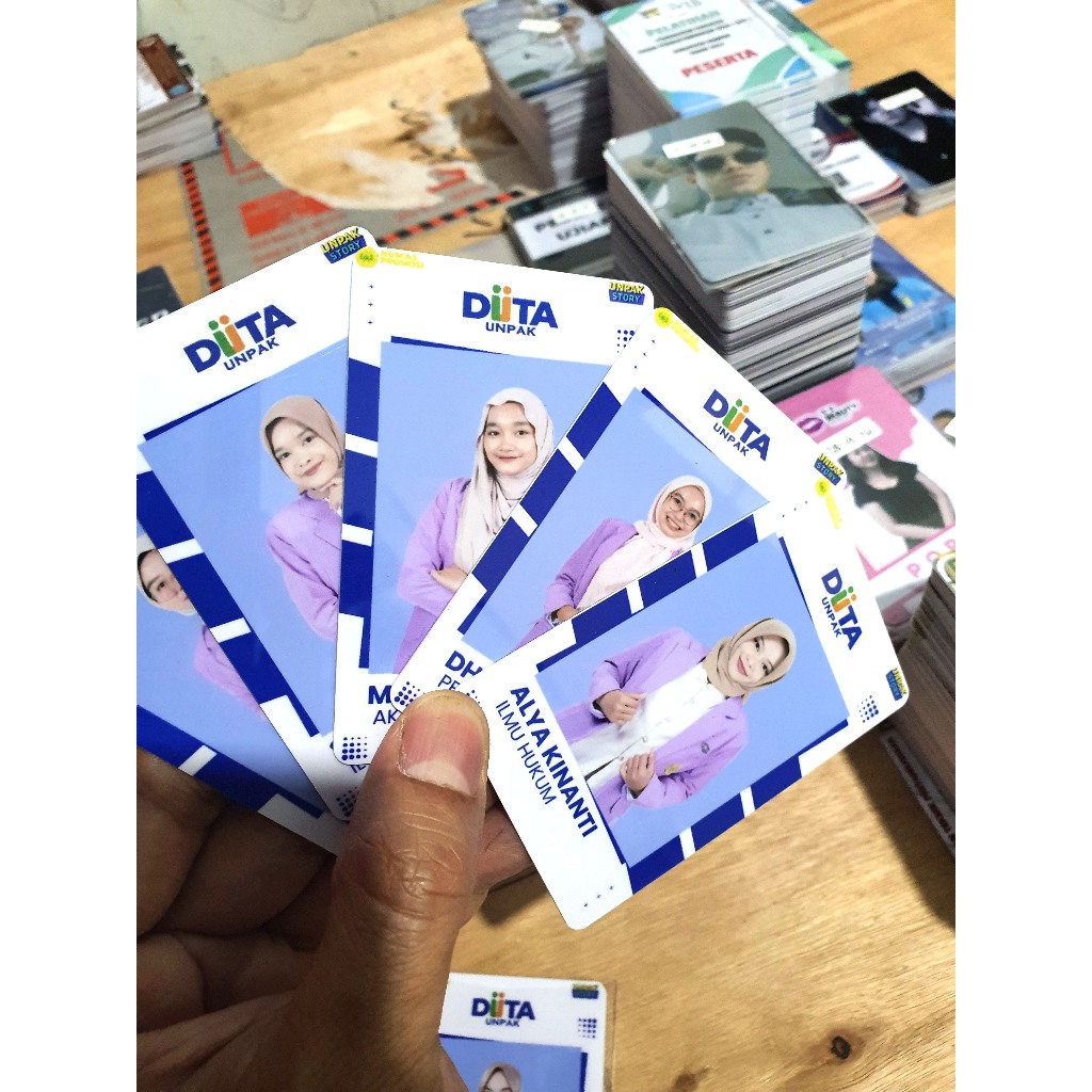 

Cetak ID Card/Kartu Anggota/Kartu Partai Dalam Jumlah Banyak