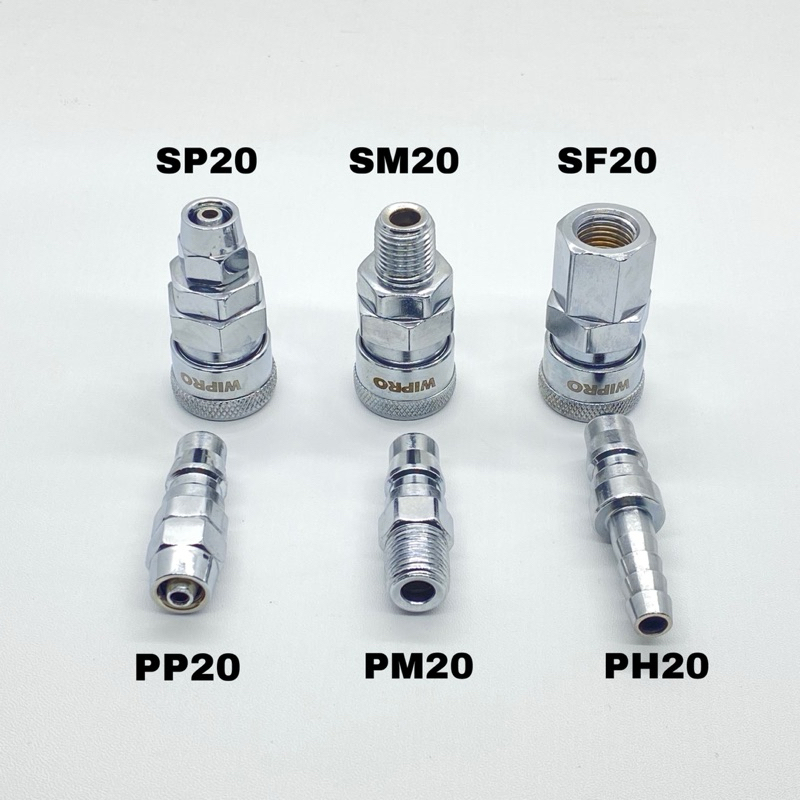 Wipro Quick Coupler / Nepel Sambungan Selang Kompresor Angin