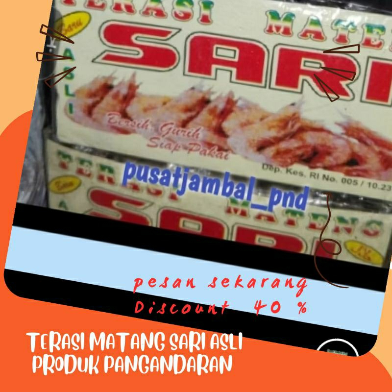 

Terisi matang SARI ASLI produk Pangandaran