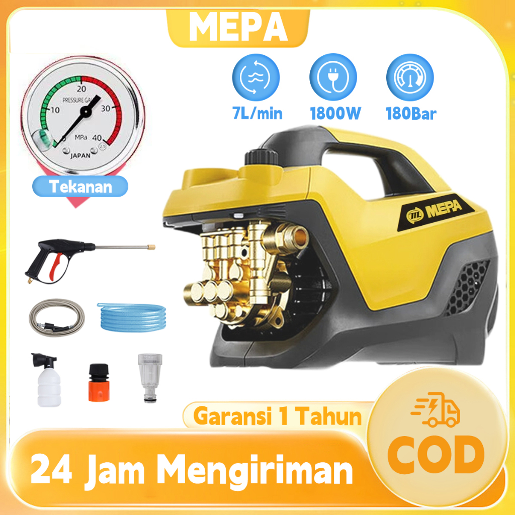 MEPA Mesin cuci mobil Mesin pembersih mobil Peralatan cuci kendaraan Mesin cuci sepeda motor